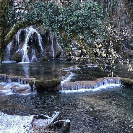 Gite de la cascade Les Planches-pres-Arbois Esterno foto