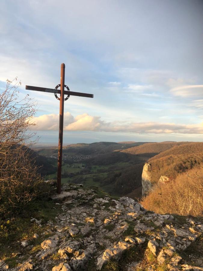 Gite de la cascade Les Planches-pres-Arbois Esterno foto